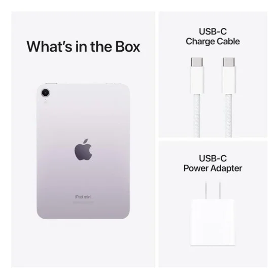 Apple Ipad Mini 7 256Gb 8Gb Ram Wi-Fi 8.3-Inch - Purple